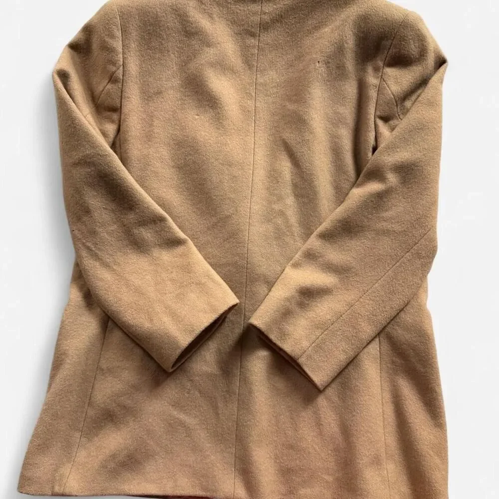 Vintage 80s made in USA L.L.Bean tan blazer women’s 12P